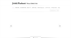 Desktop Screenshot of jamiepaolinetti.com