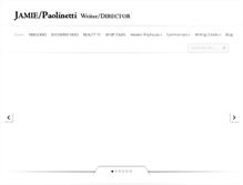 Tablet Screenshot of jamiepaolinetti.com